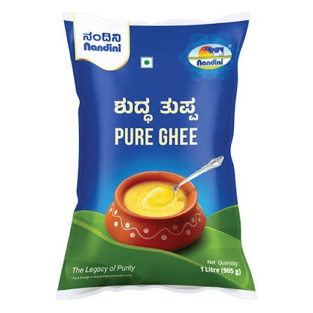 Buy Nandini Pure Ghee 1 Litre  Fresh Online at ZipLance