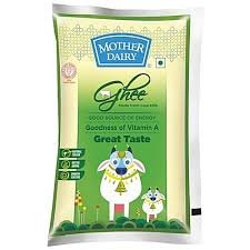 Buy Mother Dairy Ghee 1 Litre Pouch  Fresh Online at ZipLance