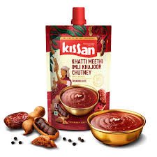 Buy Kissan Khatti Meethi Imli Khajoor Chutney 100g Fresh Online at ZipLance