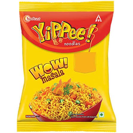 Buy Sunfeast Yippee Wow Masala Noodles 50g Fresh Online at ZipLance