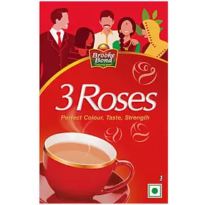 Buy Brooke Bond 3 Roses Tea Powder 250g Fresh Online at ZipLance
