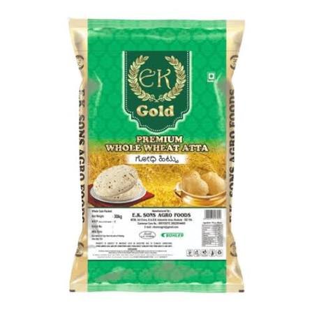 Buy EK Gold Wheat Flour (Atta) 50 kg Bag  Fresh Online at ZipLance