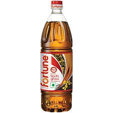 Buy Fortune Kachi Ghani Mustard Oil 500ml Fresh Online at ZipLance