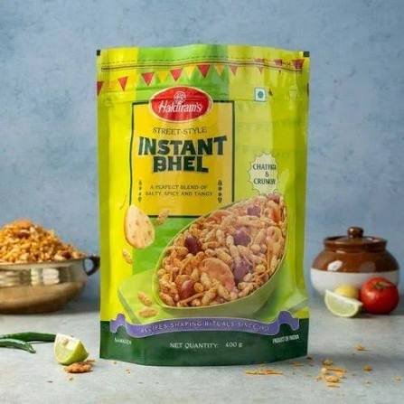 Buy Haldiram Instant Bhel 400g Fresh Online at ZipLance