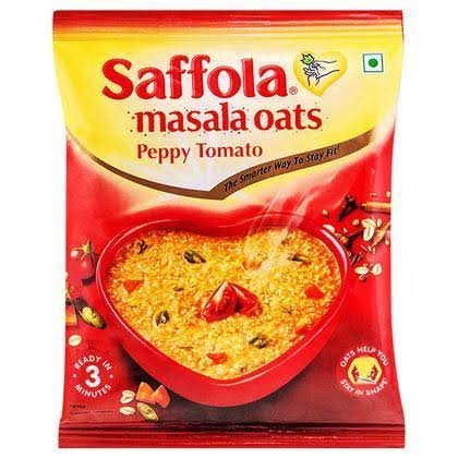 Buy Saffola Masala Oats - Peppy Tomato 38g Fresh Online at ZipLance