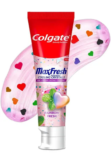 Buy Colgate Maxfresh Rainbow Fresh Gel Toothpaste 100g Fresh Online at ZipLance