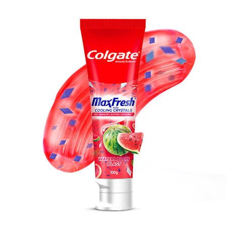 Buy Colgate Maxfresh Watermelon Blast Gel Toothpaste 100g Fresh Online at ZipLance
