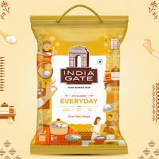 Buy India Gate Everyday Basmati Rice 5 kg Fresh Online at ZipLance