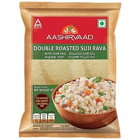 Buy Aashirvad Double Roasted Suji Rava 500g Fresh Online at ZipLance