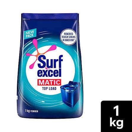 Buy Surf Excel Matic  Top Load Detergent Powder 1 kg Fresh Online at ZipLance