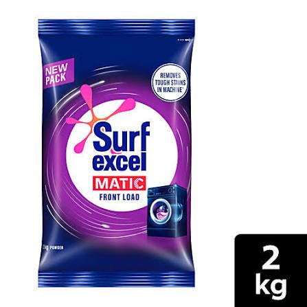 Buy Surf Excel Matic Front Load Detergent Powder 2 kg  Fresh Online at ZipLance
