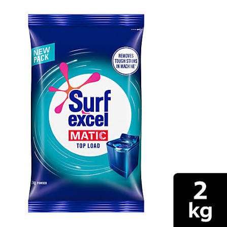 Buy Surf Excel Matic Top Load Detergent Powder 2 kg Fresh Online at ZipLance