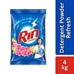 Buy Rin Detergent Powder 4 kg Fresh Online at ZipLance