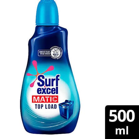 Buy Surf Excel Matic Top Load Detergent Liquid 500ml Fresh Online at ZipLance