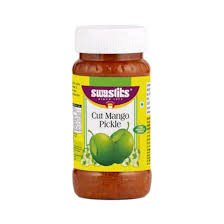 Buy Swastik Cut Mango Pickle 200g Fresh Online at ZipLance