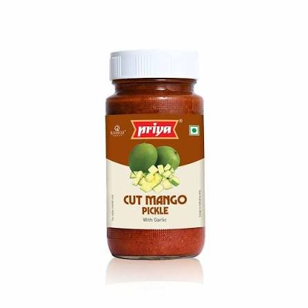 Buy Priya Cut Mango Pickle 300g Fresh Online at ZipLance