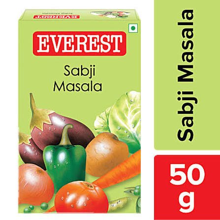 Buy Everest Sabji Masala 50g Fresh Online at ZipLance