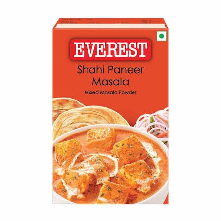 Buy Everest Shahi Paneer Masala 50g Fresh Online at ZipLance