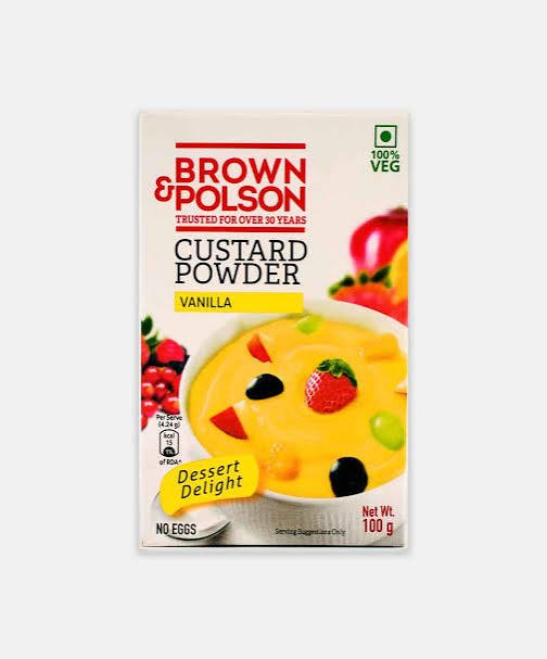 Buy Brown & Polson Custard Powder (Vanilla) 100g Fresh Online at ZipLance