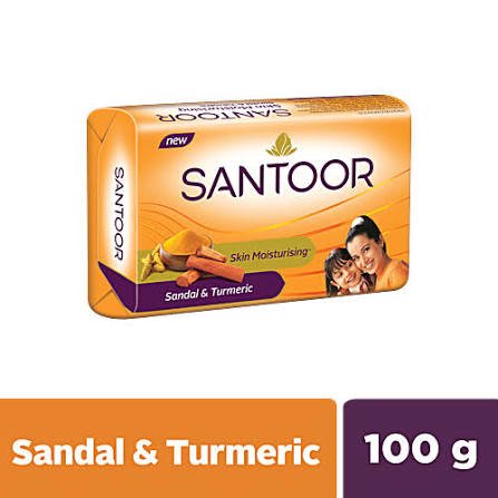 Buy Santoor Sandal & Turmeric Soap 100g Fresh Online at ZipLance