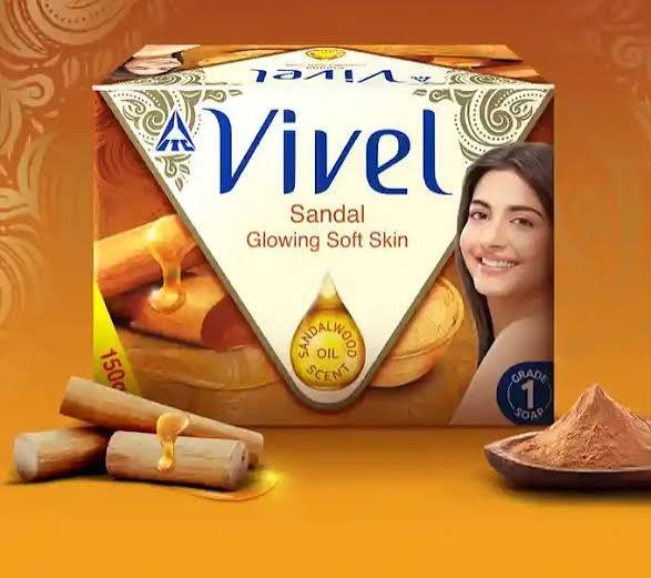 Buy Vivel Sandal Soft Glowing Skin Moisturizing Soap 100g Fresh Online at ZipLance