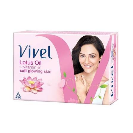 Buy Vivel Lotus oil + Aloe Vera Soft Glowing Skin Soap 100g Fresh Online at ZipLance