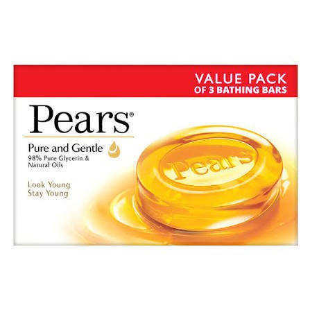 Buy Pears PureGlo Glycerine Bathing Bar Soap 125g x 3N Fresh Online at ZipLance