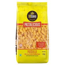 Buy Disano Fusilli Pasta, Durum wheat No Maida 400g Fresh Online at ZipLance